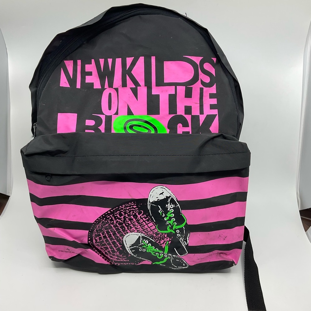 Vintage 90s New Kids on the Block Backpack